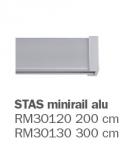 *STAS Minirail lišta hliník 2m